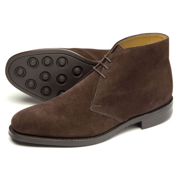 brown suede chukka boots