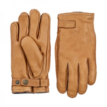Hestra Gloves Deerskin Wool Terry - Cork
