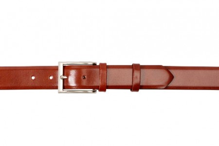 Classic Lightbrown Leather Belt
