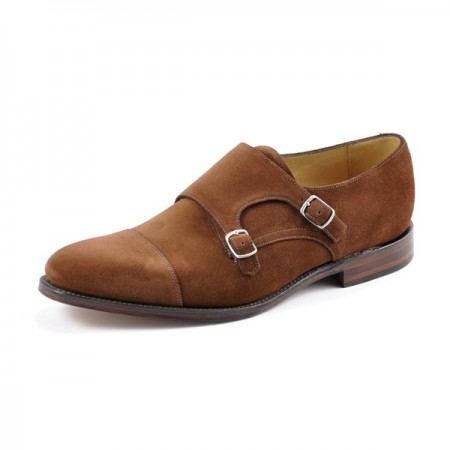 Loake Cannon - Brown Suede UK 9.5 - Stock Clearance
