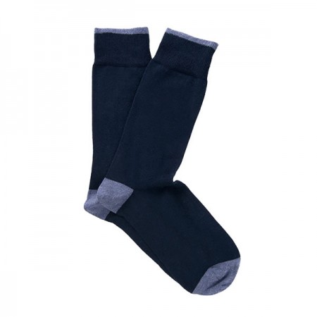 Profuomo Socks - Navy Two-Pack