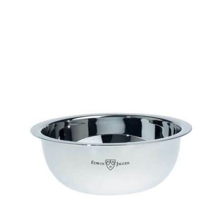 Polished Stainless Steel Shaving Bowl by Edwin Jagger