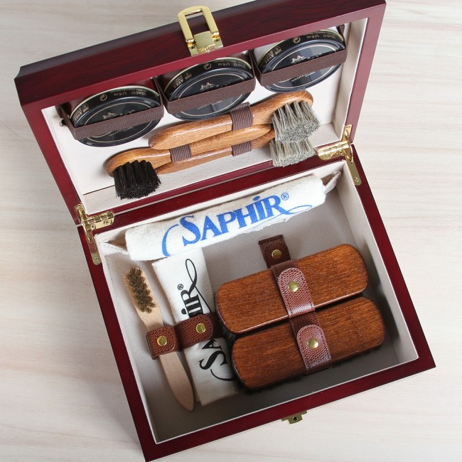 Saphir shoe hot sale care kit