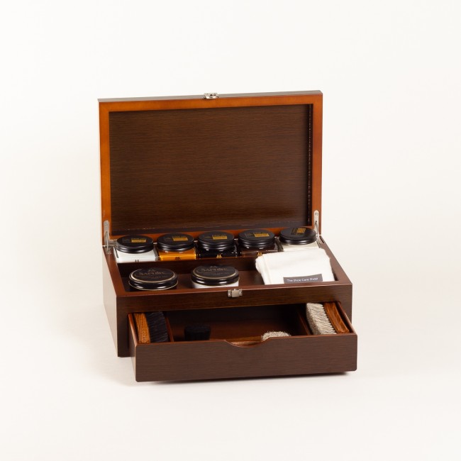 Drawer Valet With Saphir Shoe Care Set Father s Day Gifts