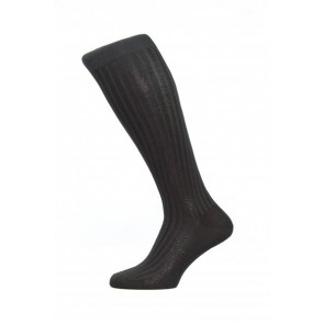 Pantherella Socks OTC - Rib Black