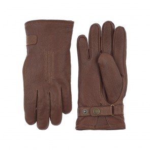 Hestra Gloves Deerskin Lambskin - Chocolate