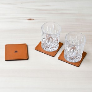 DD Leather Coasters