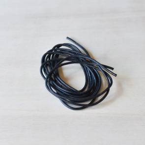 Saphir Médaille d'Or Shoelaces Black - (Fine)